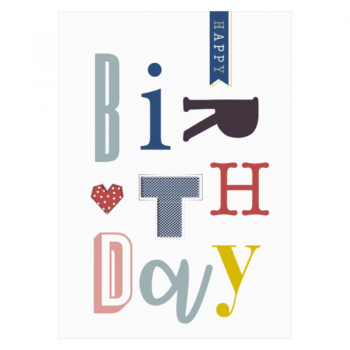 Musikkarte "Happy Birthday"